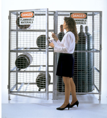 Vestil Combo Galvanized Cylinder Storage